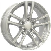 Alu kola RIAL X10, 19x8 5x112 ET57, stříbrná