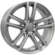 Alu kola RIAL X10, 18x8 5x120 ET34, šedivá lesklá