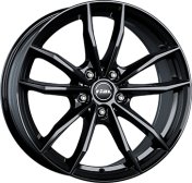 Alu kola RIAL X12, 16x7 5x112 ET47, černá lesklá