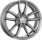 Alu kola RIAL X12, 17x7 5x112 ET40, šedivá lesklá