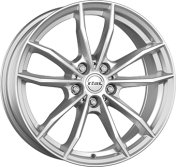 Alu kola RIAL X12X, 20x9 5x112 ET33, stříbrná (zátěžová)
