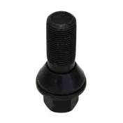 Šrouby na kola M15x1,25x30mm černé, kužel, klíč 17