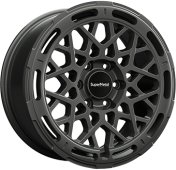 Alu kola SUPER METAL CAGE, 18x8 6x120 ET44, šedivá matná (zátěžová)