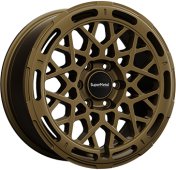Alu kola SUPER METAL CAGE, 18x8 6x120 ET44, bronzová matná (zátěžová)