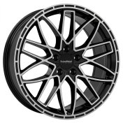 Alu kola SUPER METAL VANE, 20x9 5x120 ET45, černá lesklá + leštění (zátěžová)