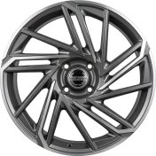 Alu kola TecnoMagnesio EPOWER, 17x7 4x108 ET30, šedivá + leštění