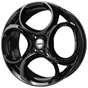 Alu kola TecnoMagnesio JUNIOR 4, 17x6.5 4x108 ET32, černá lesklá