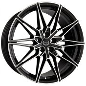 Alu kola TecnoMagnesio TMG03, 20x8.5 5x112 ET45, černá + leštění