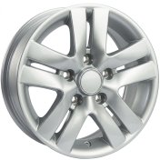 Alu kola VELGEN TR-5, 14x6 5x112 ET30, stříbrná (zátěžová)