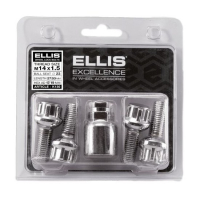 Bezpečnostní šrouby na alu kola M14x1,5x27mm SADA, koule R13 dosedací plocha