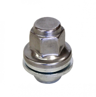 Levně Matice na originální alu kola Jaguar M12x1,5 s plochou podložkou, klíč 19, výška 38 mm, uzavřená