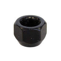 Levně Matice na plechové disky Hyundai, Kia, Mazda, Mitsubishi M12x1,5 černé, kužel, klíč 21, výška 16 mm, otevřená