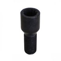 Levně Speciální šrouby na alu kola M14x1,25x27mm s vnitřní hvězdicí, černé, kužel