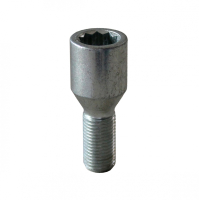 Levně Speciální šrouby na kola M12x1,25x26mm s vnitřní hvězdicí, kužel