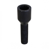 Levně Speciální šrouby na kola M12x1,25x40mm s vnitřní hvězdicí, černé, kužel