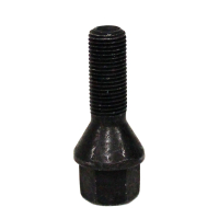 Levně Šrouby na alu kola M12x1,25x30mm černé, kužel, klíč 17