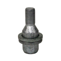 Levně Šrouby na alu kola Peugeot, Toyota M12x1,5x32,5(17)mm, s plochou pohyblivou podložkou, klíč 17