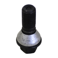Levně Šrouby na kola Bmw, Rolls-Royce M14x1,25x28mm černé, pohyblivý kužel, klíč 17