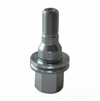 Levně Šrouby na kola Citroen, Peugeot M12x1,25x35(17)mm, s plochou pohyblivou podložkou, klíč 19