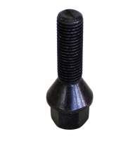 Levně Šrouby na kola M12x1,5x35mm černá, kužel, klíč 17