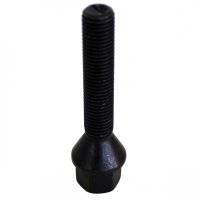 Levně Šrouby na kola M12x1,5x55mm černá, kužel, klíč 17