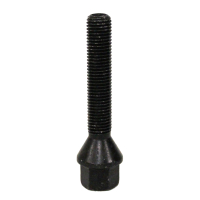 Levně Šrouby na kola M12x1,5x60mm černé, kužel, klíč 17