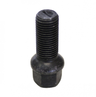 Levně Šrouby na kola M14x1,5x30mm černé, koule R13, klíč 17