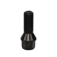 Levně Šrouby na kola M14x1,5x30mm černé, kužel, klíč 17