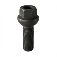 Levně Šrouby na kola M14x1,5x34mm černé, koule R14, klíč 19