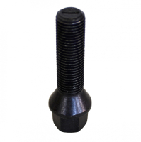 Levně Šrouby na kola M14x1,5x45mm černé, kužel, klíč 17