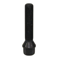 Levně Šrouby na kola M14x1,5x60mm černé, kužel, klíč 17