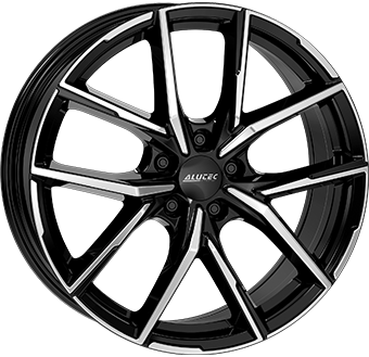 Alu kola ALUTEC AVELENO X, 18x8 5x112 ET50, černá lesklá + leštění (zátěžová)