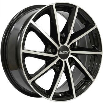 Alu kola ALUTEC SINGA, 15x6 5x100 ET38, černá lesklá + leštění
