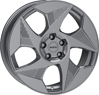 Alu kola ALUTEC SOLAR, 19x8 5x112 ET49, šedivá lesklá (zátěžová)