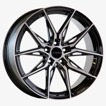 Alu kola Arceo 18177, 18x8 5x112 ET35, černá + leštění