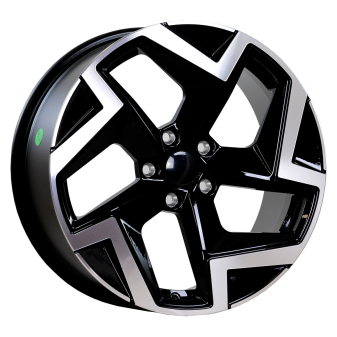 Alu kola Arceo DY1667, 17x7.5 5x112 ET40, černá + leštění