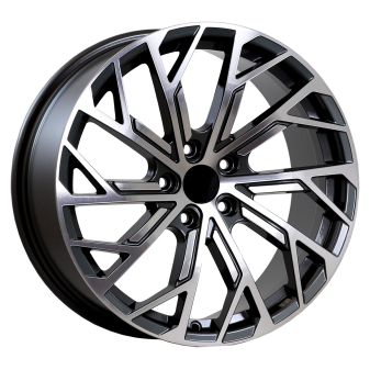 Alu kola Arceo DY817, 17x7.5 5x112 ET40, šedivá + leštění