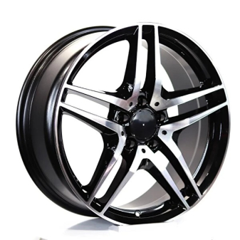 Alu kola Arceo M100, 19x8.5 5x112 ET45, černá + leštění (zátěžová)