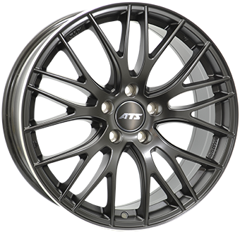 Alu kola ATS PERFEKTION, 19x8.5 5x114.3 ET40, černá matná + leštění