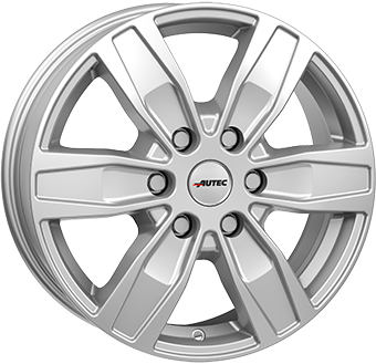 Alu kola AUTEC QUANTRO, 16x6.5 6x120 ET50, stříbrná (zátěžová)