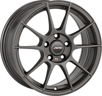 Alu kola AUTEC WIZARD, 18x8 5x108 ET45, tmavě šedivá matná