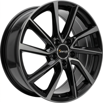 Alu kola AVUS VELGEN AC-518, 15x5.5 4x100 ET40, černá lesklá