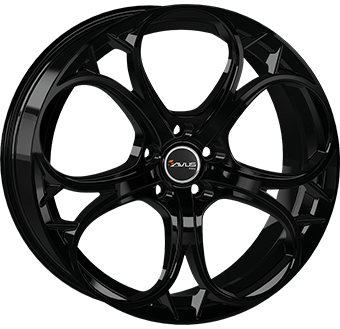 Alu kola AVUS VELGEN AC-520, 20x8.5 5x110 ET31, černá lesklá