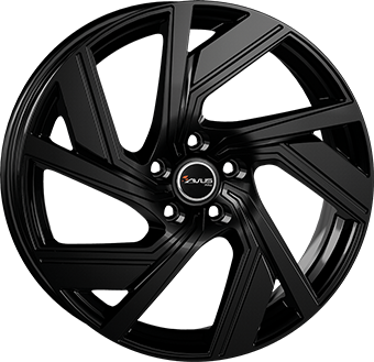 Alu kola AVUS VELGEN AC-521, 19x7.5 5x112 ET50, černá lesklá + leštění