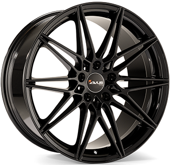 Alu kola AVUS VELGEN AC-MB5, 19x9 5x112 ET44, černá lesklá