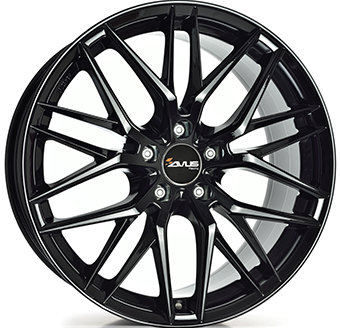 Alu kola AVUS VELGEN AF19, 18x8 5x112 ET45, černá lesklá