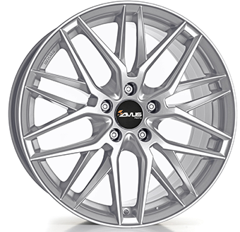 Alu kola AVUS VELGEN AF19, 17x7.5 5x114.3 ET40, stříbrná metalíza