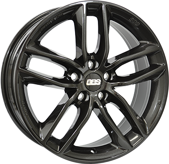 Alu kola BBS SX, 18x8 5x120 ET30, černá lesklá (zátěžová)