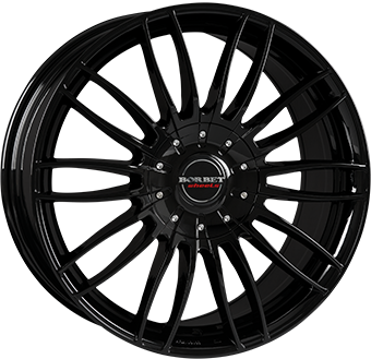 Alu kola BORBET CW3, 17x7.5 5x160 ET47, černá lesklá (zátěžová)