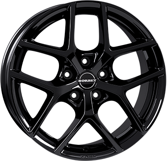 Alu kola BORBET Y, 19x9.5 5x114.3 ET45, tmavě šedivá